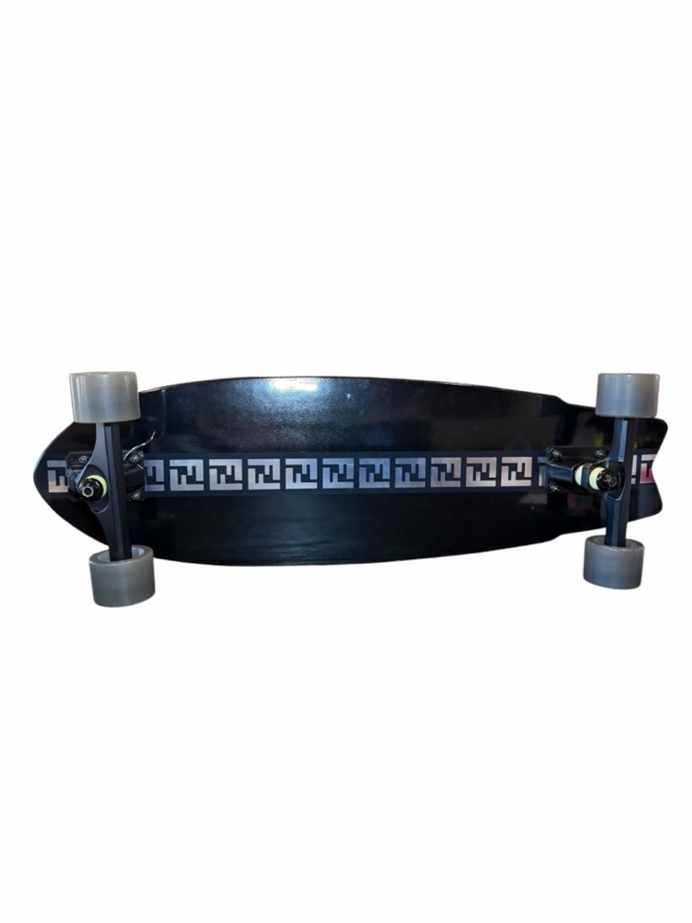 Fendi Gray-Blue Graphic Logo Skateboard Deck - Picture 10 of 14